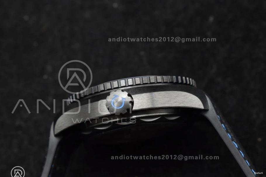 Planet Black Strap VSF Deep Ocean Real Nylon Best Black Blue Clone 45.5mm Ceramic A8906 1:1 Edition Super on 1108